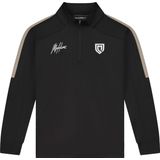 Malelions sport fielder quarter zip top in de kleur zwart