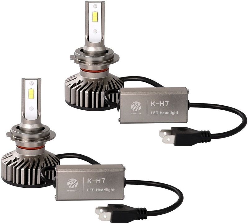 M-Tech - LS PRO LED-set - Koplampen - Zwart - Osram LED's