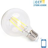 Gloeilamp - E27 Globe - 230V - Dimbaar - AigoSmart App