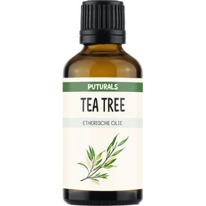 Tea Tree Olie 100% Biologisch & Puur - 30ml - Tea Tree Etherische Olie is Rijk aan Terpenen - Geschikt voor Huid, Haar en Nagels - Tegen Acne, Roos en Kalknagels - Tea Tree Olie in Crème, Bodylotion, Diffuser of Spray - Puur en COSMOS Gecertificeerd