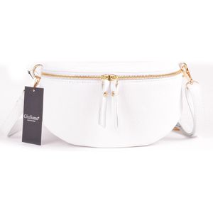 Giuliano bumbag Julia - wit - made in Italy