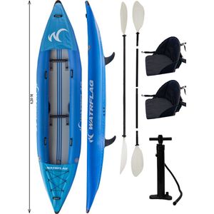 Watrflag Opblaasbare dropstitch Tandem Touring Kayak 420 SET