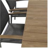 Lesli Living Arezzo/Montreux dining tuinset 7-delig | aluminium  polywood | 200cm