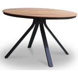 LUX outdoor living Dublin dining tuintafel | teakhout | 120cm rond