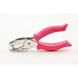 Pons - Handpons - Figuurpons - Medium - Papier En Karton Pons - Cirkelpons - Strakke Rand - Rondjes - Knutselpons - Decoratiepons - Gatgrootte: 3mm - Vaessen Creative - 1 Stuk - Incl. Crea Gift