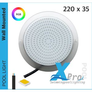 XPRO POOL | Zwembadlamp Opbouw LED |12V AC | 35W | RGB