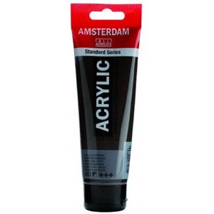 Amsterdam Acrylverf - Bruine Acrylverf - 403 Van Dijckbruin - Acrylic Paint - Acrylaatverf – Acrylic Paint – Hobbyverf – Kunstschildersverf - Sneldrogende Verf Voor Hout - 120ml - Incl. Crea Gift