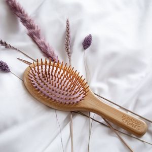 Bamboe haarborstel - medium