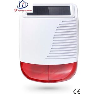 Home-Locking buiten sirene solar (alleen voor alarmsystemen ST01) SBU-029ST