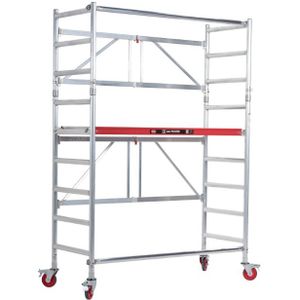 Opvouwbare Ladderafdekking, Ladder Beschermhoes Met Koord Waterdicht Stofdicht Ademend Voor Stap Ladders, Opvouwbare Ladder, 4 Kleuren (Color : Brown, Size : 50x124x6.5cm