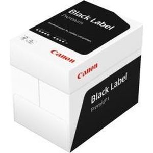 5 x A4 papier Canon Black Label Premium - 80 gram - doos 5x500vel