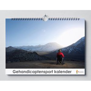 Gehandicaptensport kalender 35x24 cm | Verjaardagskalender Gehandicaptensport | Verjaardagskalender Volwassenen