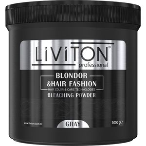Liviton Premium Blondeerpoeder 1000 gram - Voor Professionele Oplichting en Verzorging - Ontkleuring voor Alle Haartypes