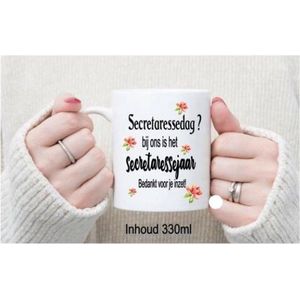 Bedrukte Beker Secretaresse Werknemer Collega Geschenk Mok Secretaressedag Mug  Gepersonaliseerd Cadeau Werkvloer Quote Tekst Spreuken Handgemaakt