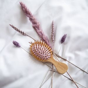 Bamboe haarborstel - mini