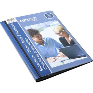 10 x Showmap Opus 2 panorama frontview presentatiemap - A4 - 20-tassen - wit