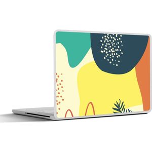 Laptop sticker - 11.6 inch - Zomer - Vormen - Abstract - 30x21cm - Laptopstickers - Laptop skin - Cover