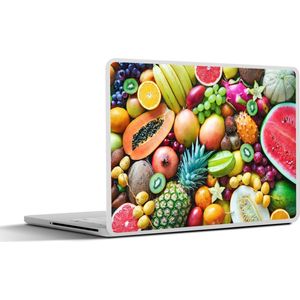Laptop sticker - 11.6 inch - Fruit - Ananas - Tropisch - 30x21cm - Laptopstickers - Laptop skin - Cover