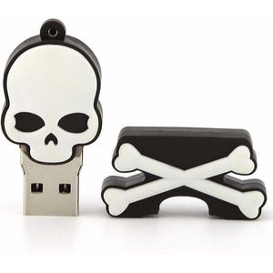 Doodskop 128GB 3.0 usb stick -1 jaar garantie – A graden klasse chip