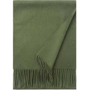 Hommard fijn geweven Lambswool scarf, lamswol,Sjaal, heren, dames, unisex, Hunting Green, Jagers groen, Uni
