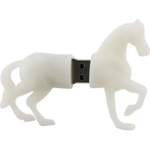 128GB 3.0 Paard usb stick wit - 1jaar garantie - A graden chip