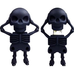 Skelet usb stick 128GB 3.0 zwart -1 jaar garantie – A graden klasse chip