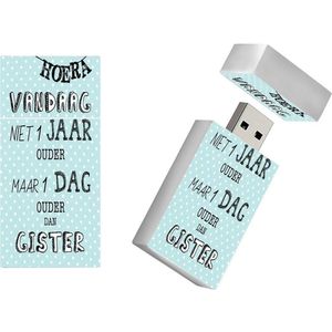 128GB 3.0 Leuke verjaardagscadeaus USB stick cadeau voor mannen model1051, verjaardagscadeau voor hem,