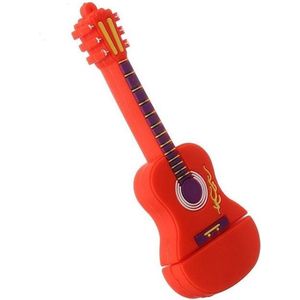 Elektrische gitaar usb stick 128GB rood
