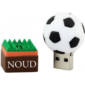 Voetbal 128GB 3.0 usb stick met naam bedrukken