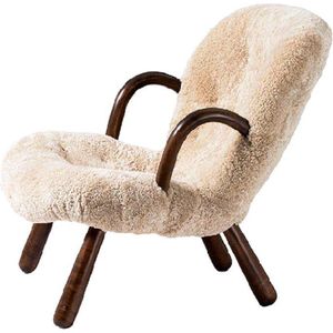 Medina Fauteuil - Schapenvacht stoel - Modern - Wit