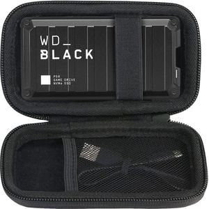 Selwo hoes beschermhoes voor Western Digital WD Black WD_Black P50 Game Drive SSD externe harde schijf 2TB/1TB/500GB (alleen tas)