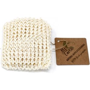 Set van 3 natuurlijke sponsen SISAL - scrubset