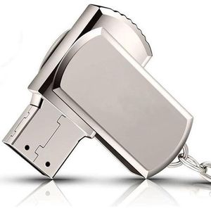 Metaal twister usb stick 128GB 3.0
