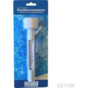 ESTARK® Drijvende Staaf Thermometer voor zwembad of vijver Zwembad Thermometer - Waterthermometer - Drijvend - Water Thermometer - Jacuzzi - Zwembadthermometer