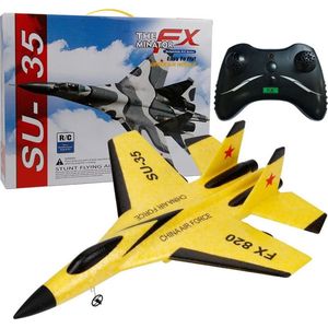 FX-620 - RC vliegtuig - 3,7V LiPo accu - Afstandsbediening - Straaljager - TIKTOK - Drones - Vliegtuigen - Ready To FLY - Op Afstand Bestuurbaar - Speelgoed - Oplaadbaar - MAX 50 KM/U !! - Sinterklaas - Sint - Sinterklaas Cadeautjes - Kerst