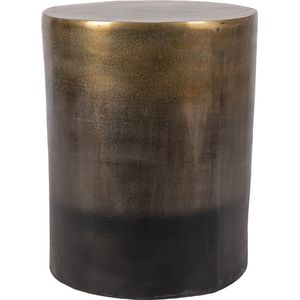 Bijzettafel Ø 45*57 cm Goudkleurig Aluminium Rond Side table Tafeltje
