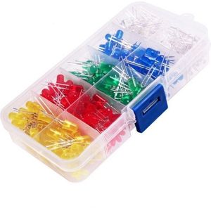 TIN-IN - LED kit - 220 stuks - Light Emitting Diodes 5 Kleuren - LED diode kit