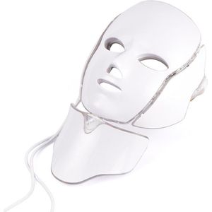 Interesting Living LED gezichtsmasker - Lichttherapielamp - Huidverzorging Apparaat - Anti Rimpel - Wit
