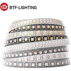 BTF-LIGHTING® - Individueel Adresseerbare LED Strip - WS2812B LED Strip - 2 meter - DC5V - IP65 - 30 LED per Meter