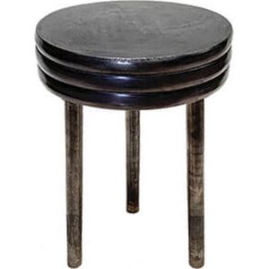 Tafel  - robuust - bijzettafel  - metalen bloementafel -  trendy  -  H54cm
