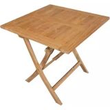 Dining tuin Klaptafel teak Milton vierkant 90x90cm