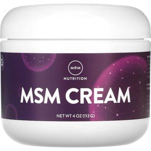 MSM cream van MRM Nutrition 113g