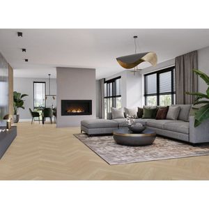 Vloer - PVC - Visgraat - Vivafloors - Lichte Eikenhouten Vloer - Wood Touch - 60,69 x 12,19 cm - 2,67 m2