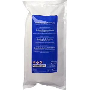 DispoDeals - Desinfectiedoekjes - Jumbo -AF refill - 20 x 22cm (200 stuks)
