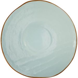 Vivi Oggi - Dinerborden - Bord - Rond - Ø 28cm - Turquoise - Italië - Kerst