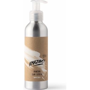 Amazinc! Mineral Sunscreen SPF50 | Reef Safe | Duurzaam | Zero Waste | Vegan | Non-nano