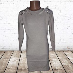 Meisjes jurk Lint Ivoor 8 -s&C-122/128-Kinderjurken