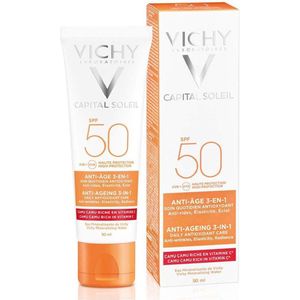 Vichy Capital Soleil – Zonnebrand – Anti age – SPF 50 – 50 ml