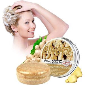 Shampoo Bar- 2 Stuks- Gember- Haarproduct- Eco friendly- Haarbevordering- Haren wassen
