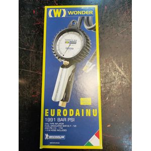 Wonder Michelin Bandenpomp Eurodainu 0,7-11 bar 1,5 meter slang